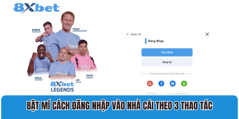 Bật mí cách đăng nhập vào nhà cái theo 3 thao tác